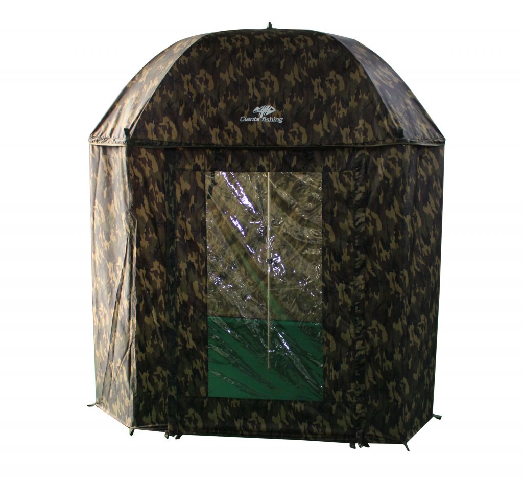 Giants fishing Deštník Full Cover Square Camo Umbrella 250cm