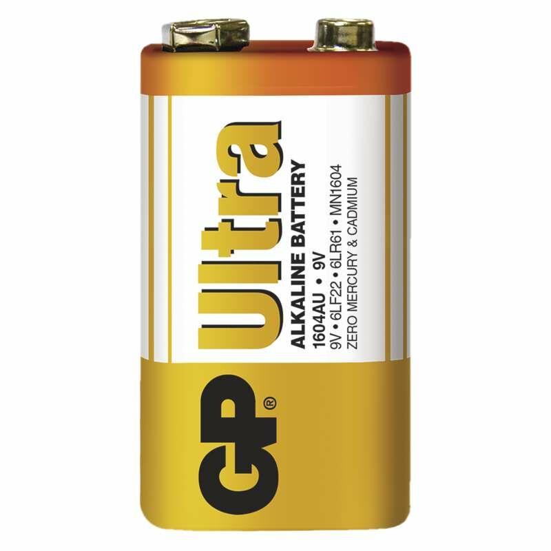 GP Ultra baterie 1604AU 9V 1ks