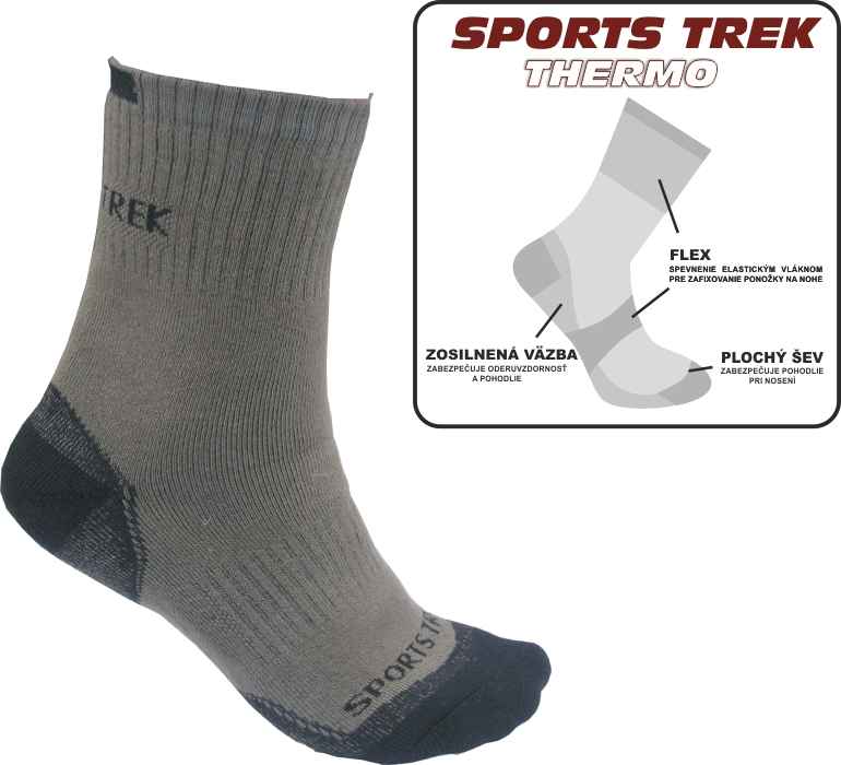 Sports Trek Thermo ponožky